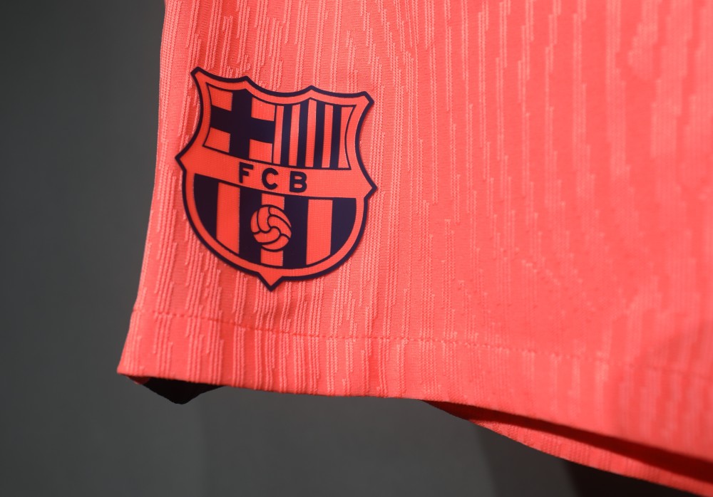 25-26 Barcelona Away Soccer Shorts Player Version
