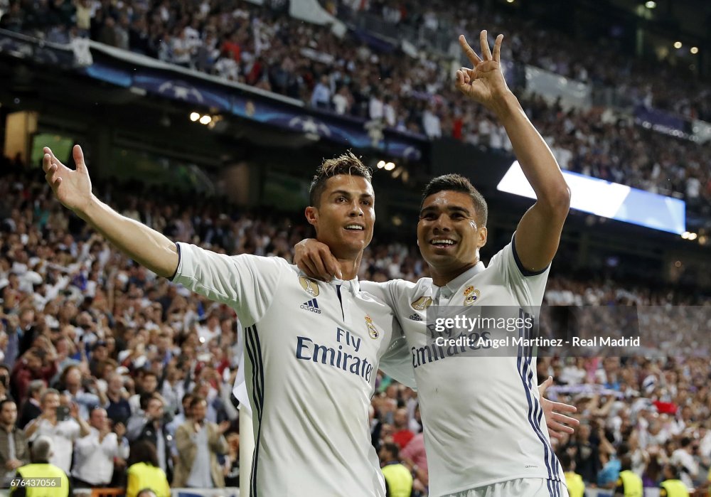 16-17 Real Madrid Home Retro Jersey Player Version Long Sleeve
