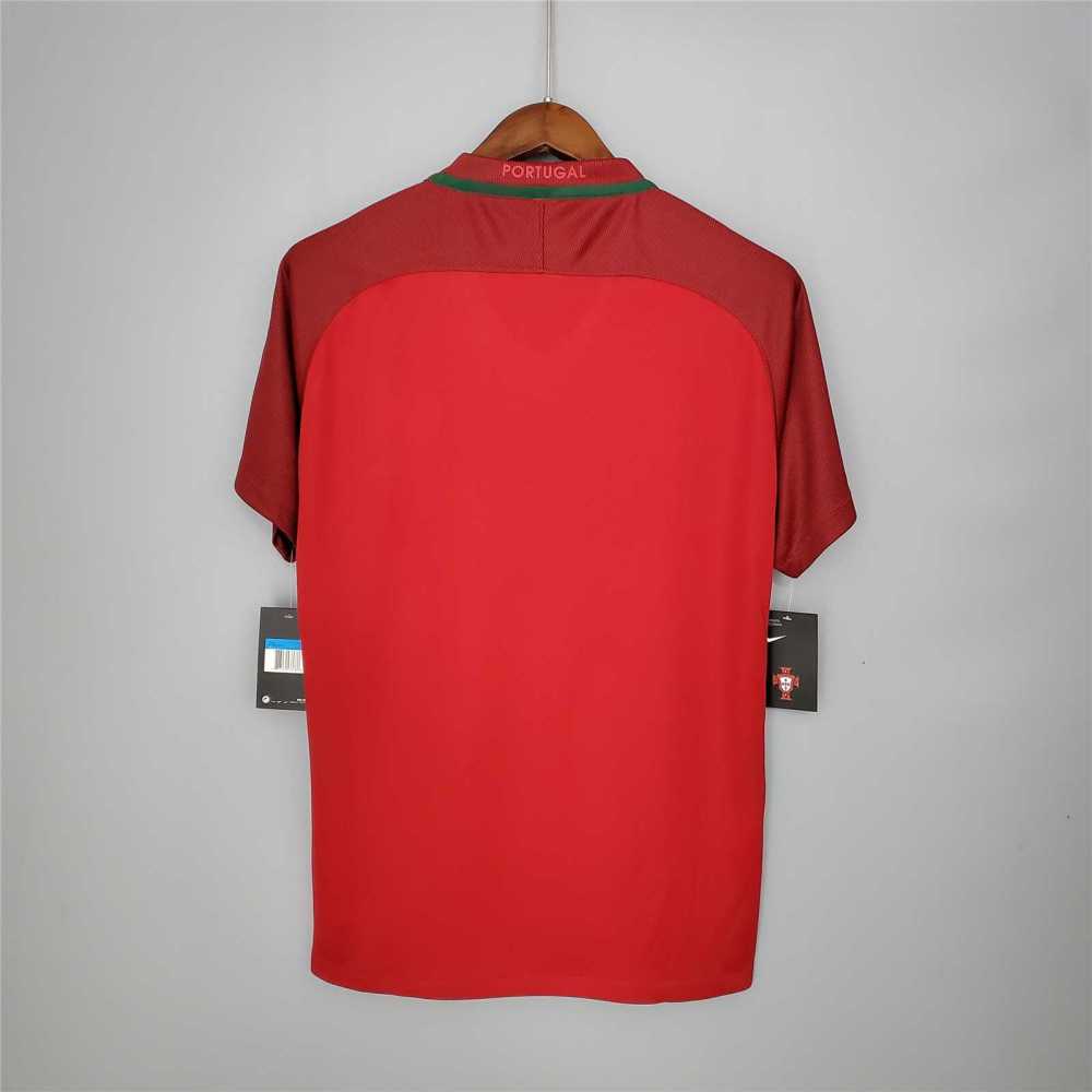 2016 Portugal  Euro Cup Home Retro Jersey