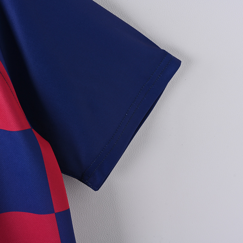 2019-20 Barcelona Home Soccer Retro Jersey