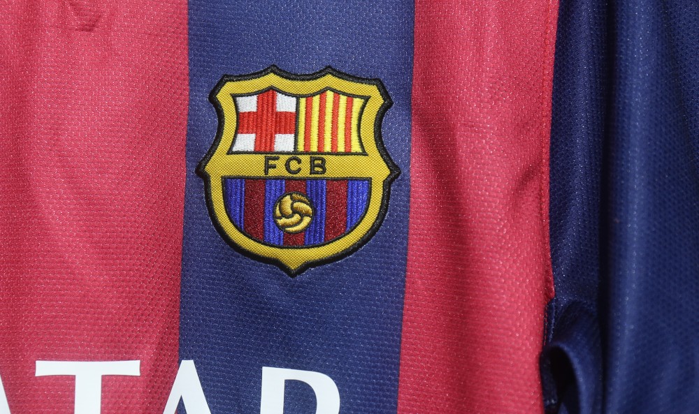 14-15 Barcelona Home Retro Jersey Player Version