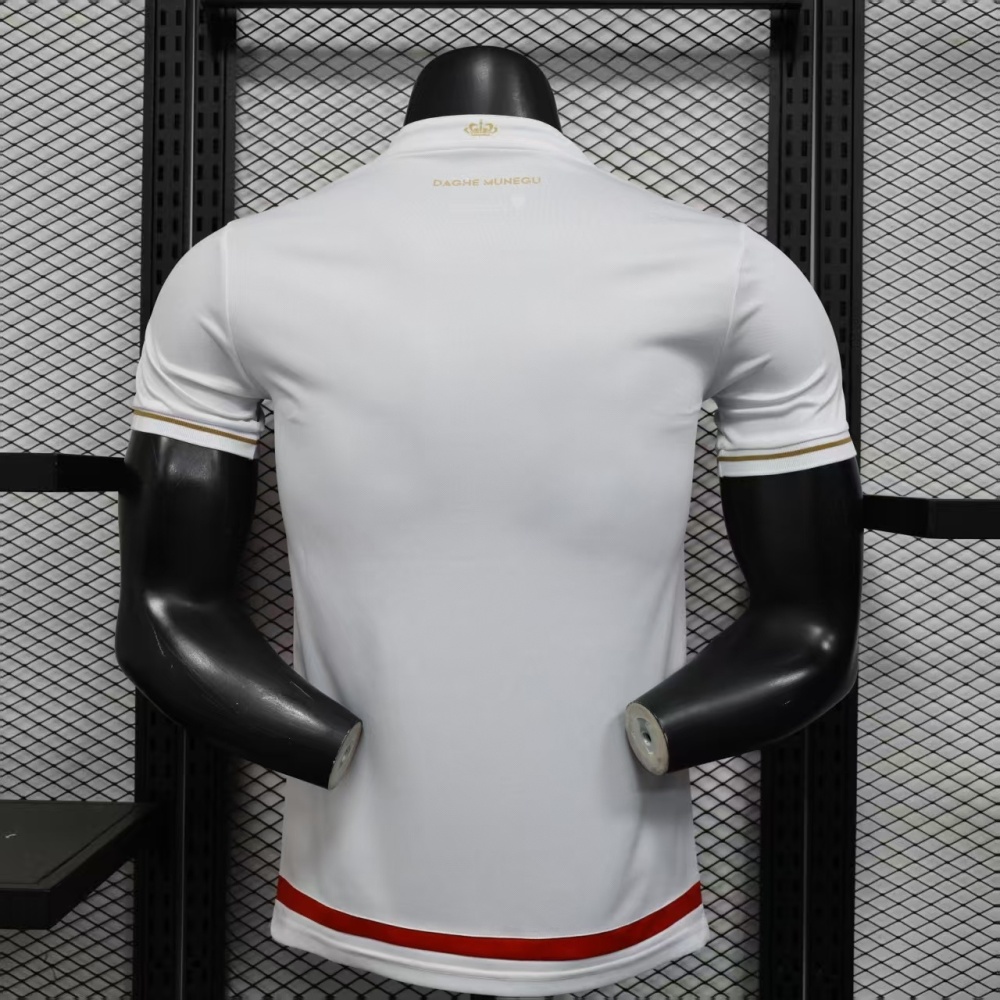 25-26  AS Monaco Home Jerseys Player Version