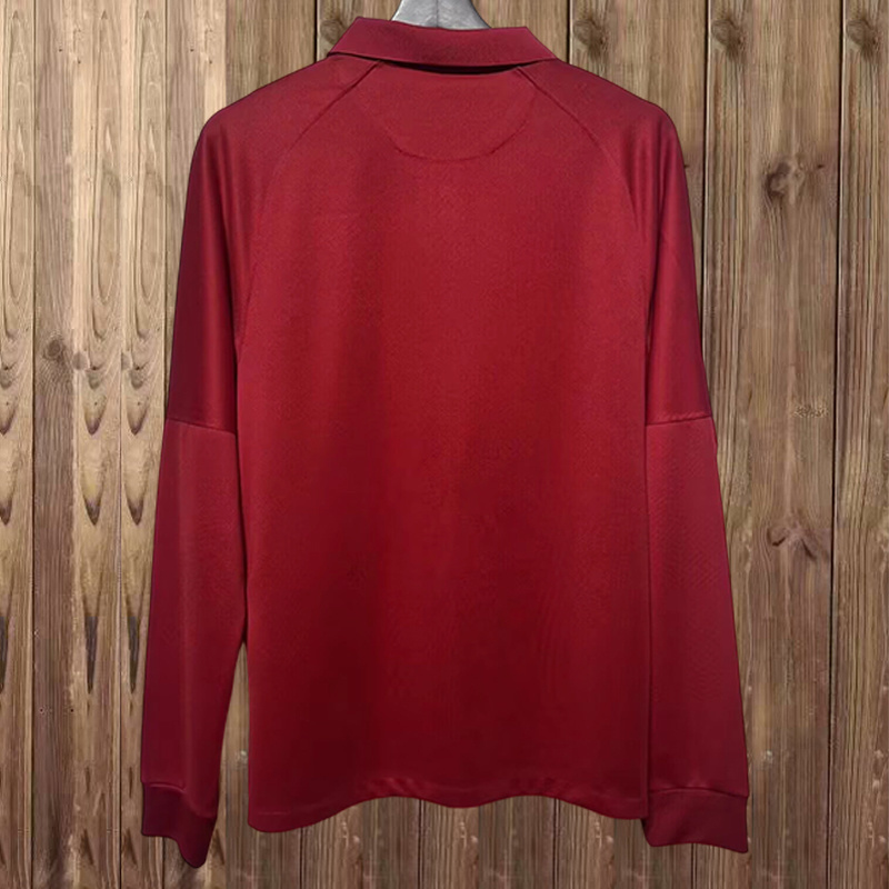 2020/21 Portugal Home Soccer Jersey Long Sleeve