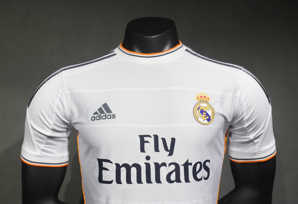 2013/14 Real Madrid Home Retro Jersey Player Version