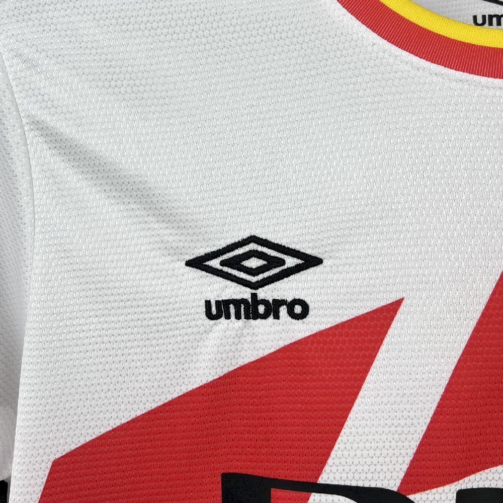 25-26 Rayo Vallecano Home Soccer Jersey