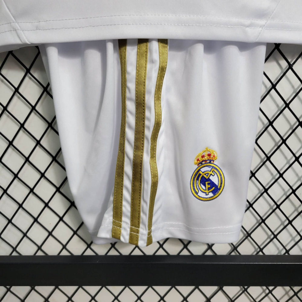 11-12 Real Madrid Home Retro Kids Kit Jersey+Shorts