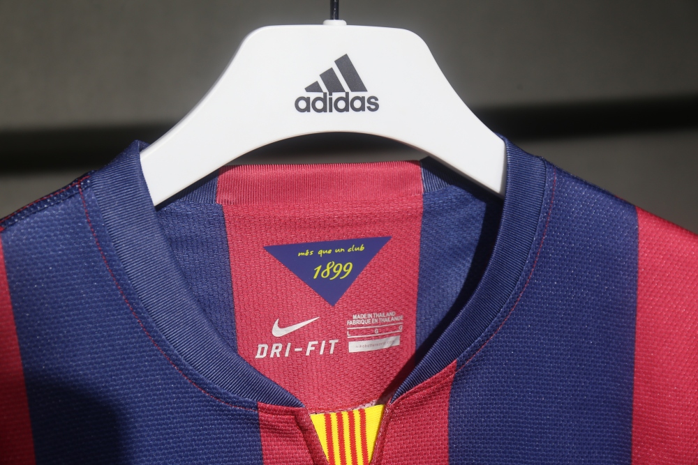 14-15 Barcelona Home Retro Jersey Player Version