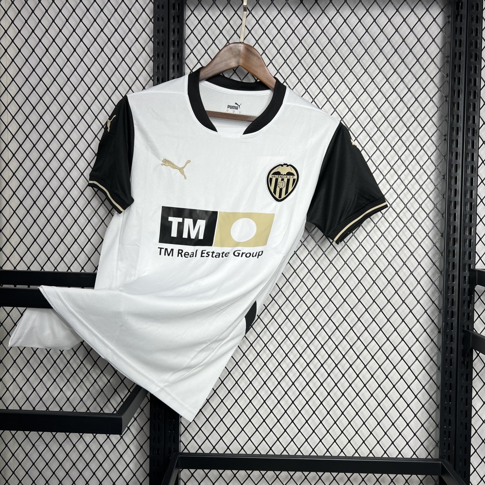 24-25 Valencia  Home Football Jersey