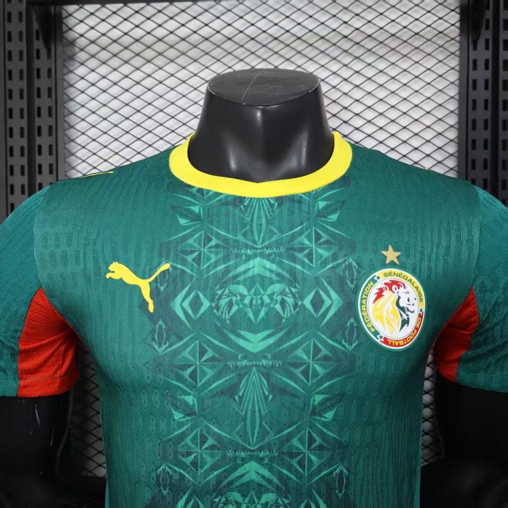 2026 Senegal Green World Cup Soccer Jersey Player Version
