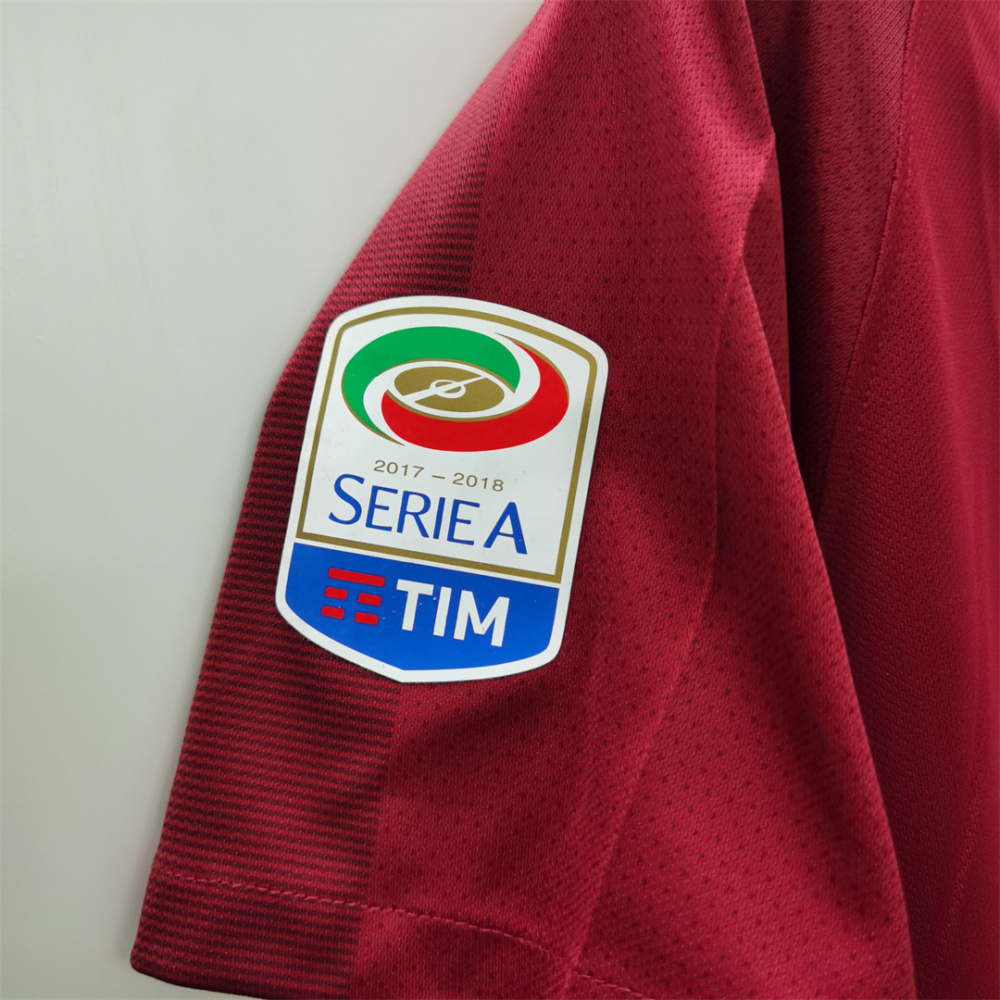 17-18 AS Roma Retro Jersey