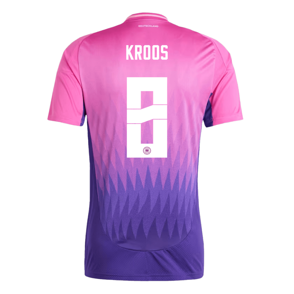 2024 Germany KROOS #8  Euro Cup Away Soccer Jersey