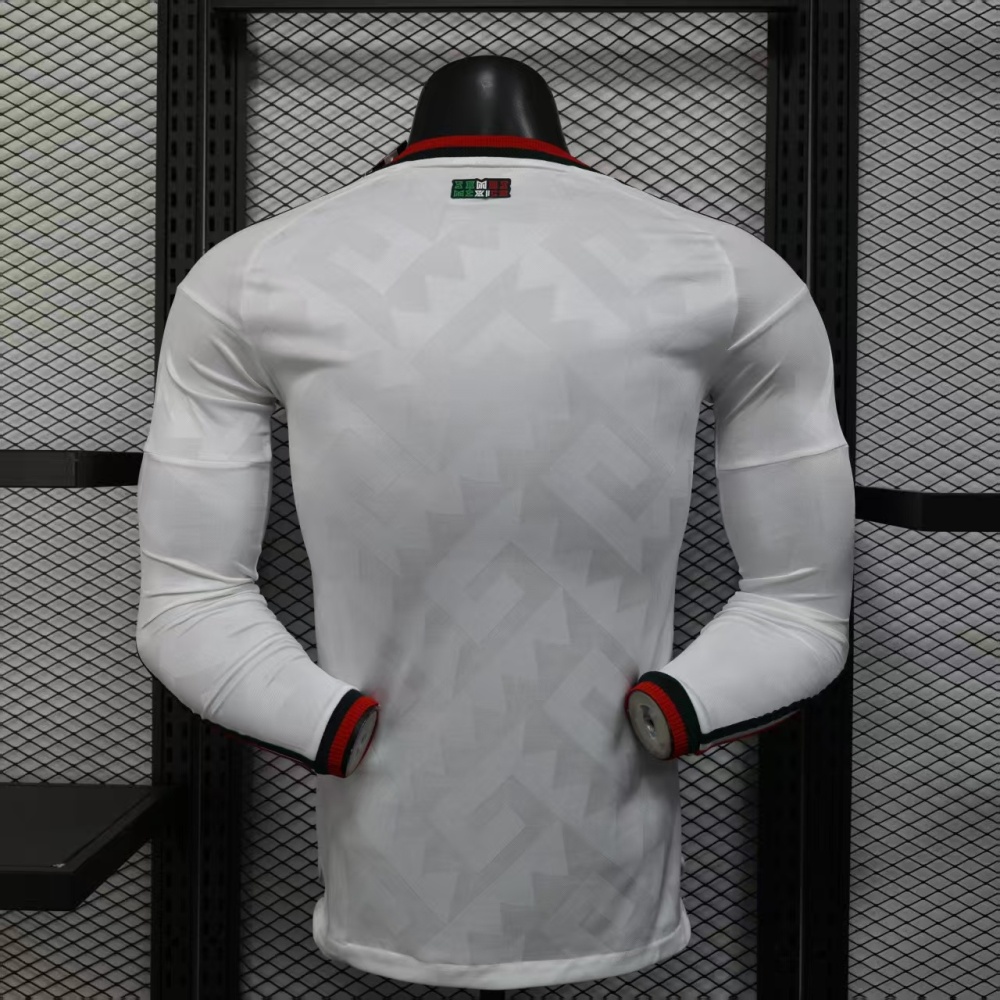 2026 Mexico World Cup Away Soccer Jersey Player Version Long Sleeve