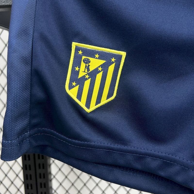 25-26 Atletico Madrid Away Soccer Kids Kit Jersey+Shorts