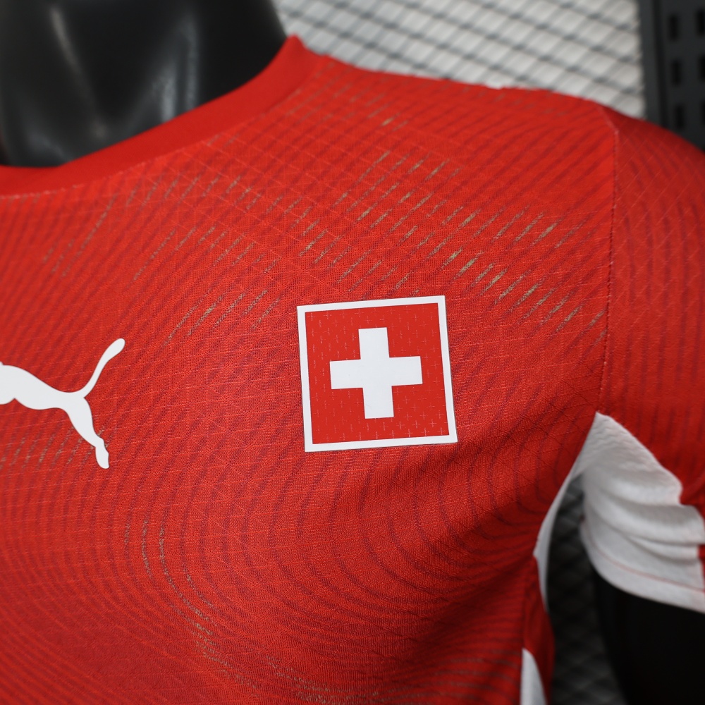 2026 Switzerland Home World Cup Soccer Jersey Authentic Shirt