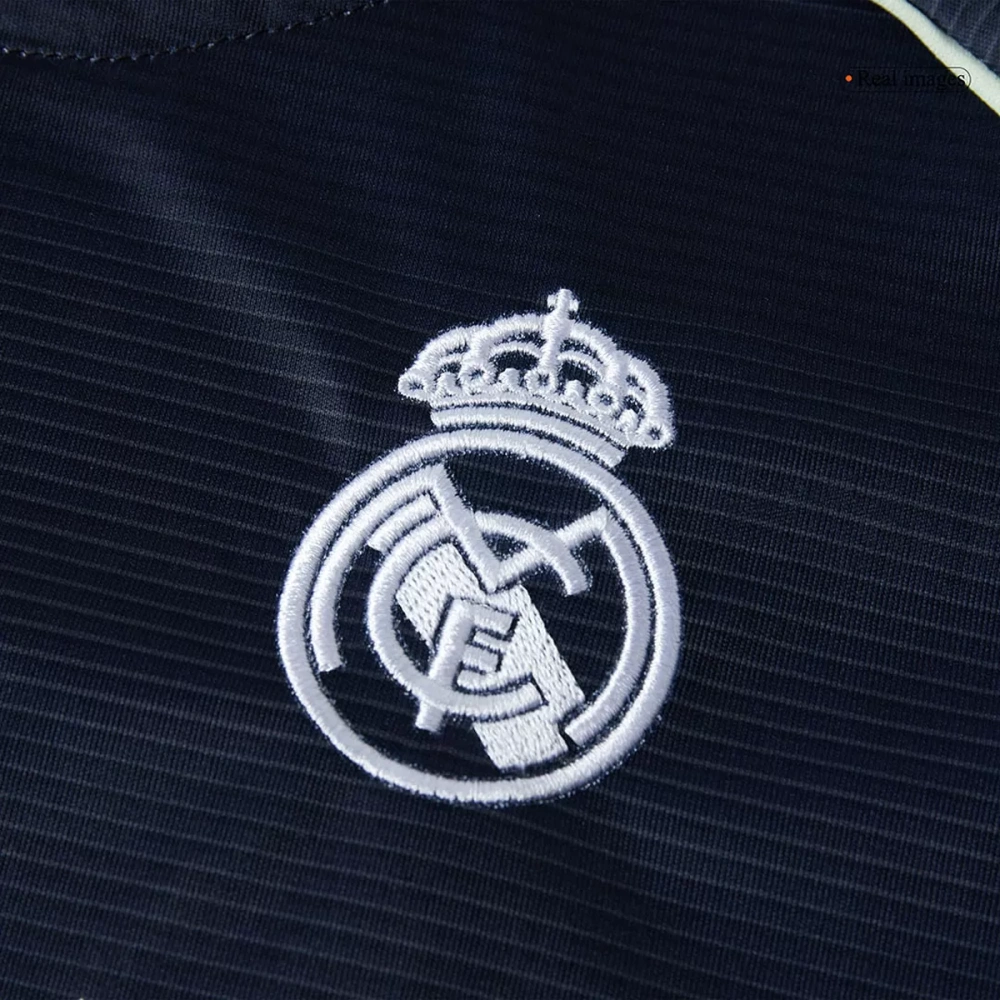 25-26 Real Madrid Away Soccer Kids Full Kit Jersey+Shorts+Socks