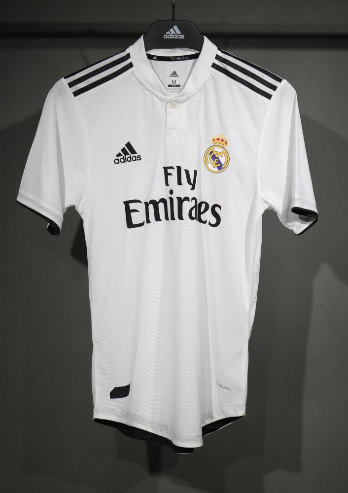 2018-19 Real Madrid Home Retro Jersey Player Edition