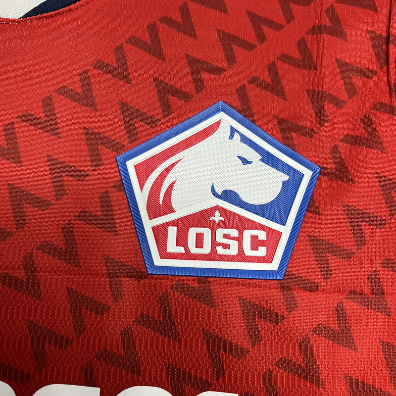 24-25  Lille OSC Home Jerseys Fan Version