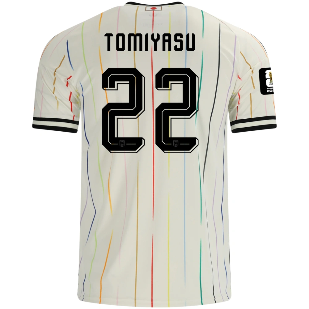 Men's Replica adidas Tomiyasu Japan Away Jersey 2026