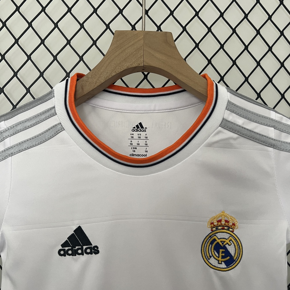 2013/14 Real Madrid Home Retro Kids Kit Jersey+Shorts