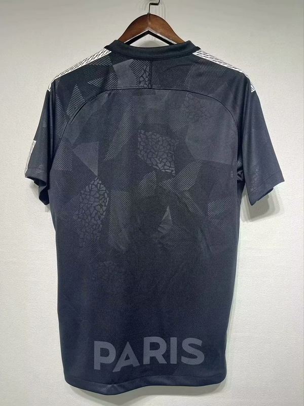 17-18 Paris Saint-Germain Third Away Fan Version Black Jersey