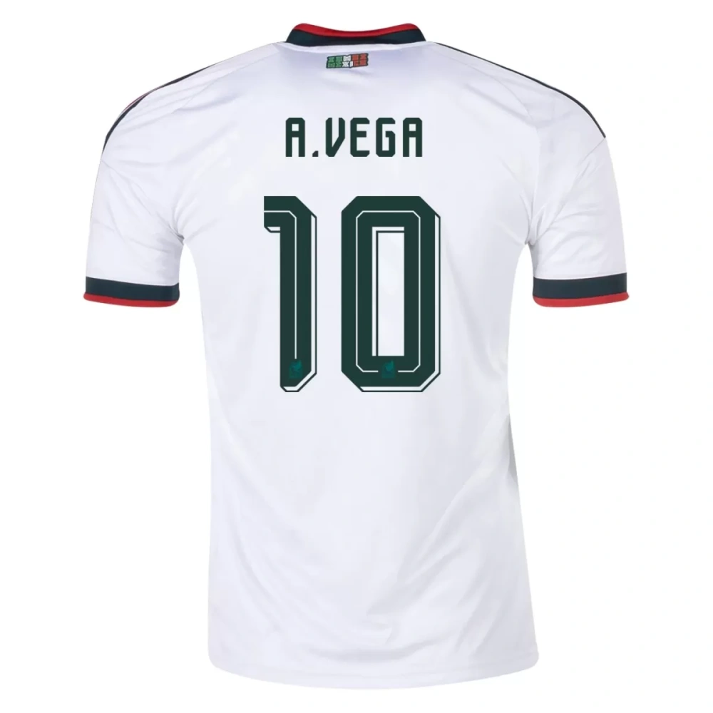 A.VEGA #10 Mexico Away Jersey World Cup 2026