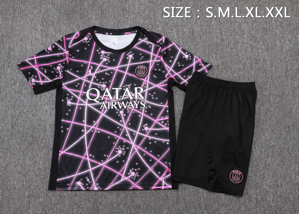 25-26 PSG Training Soccer Kit Jersey+Shorts