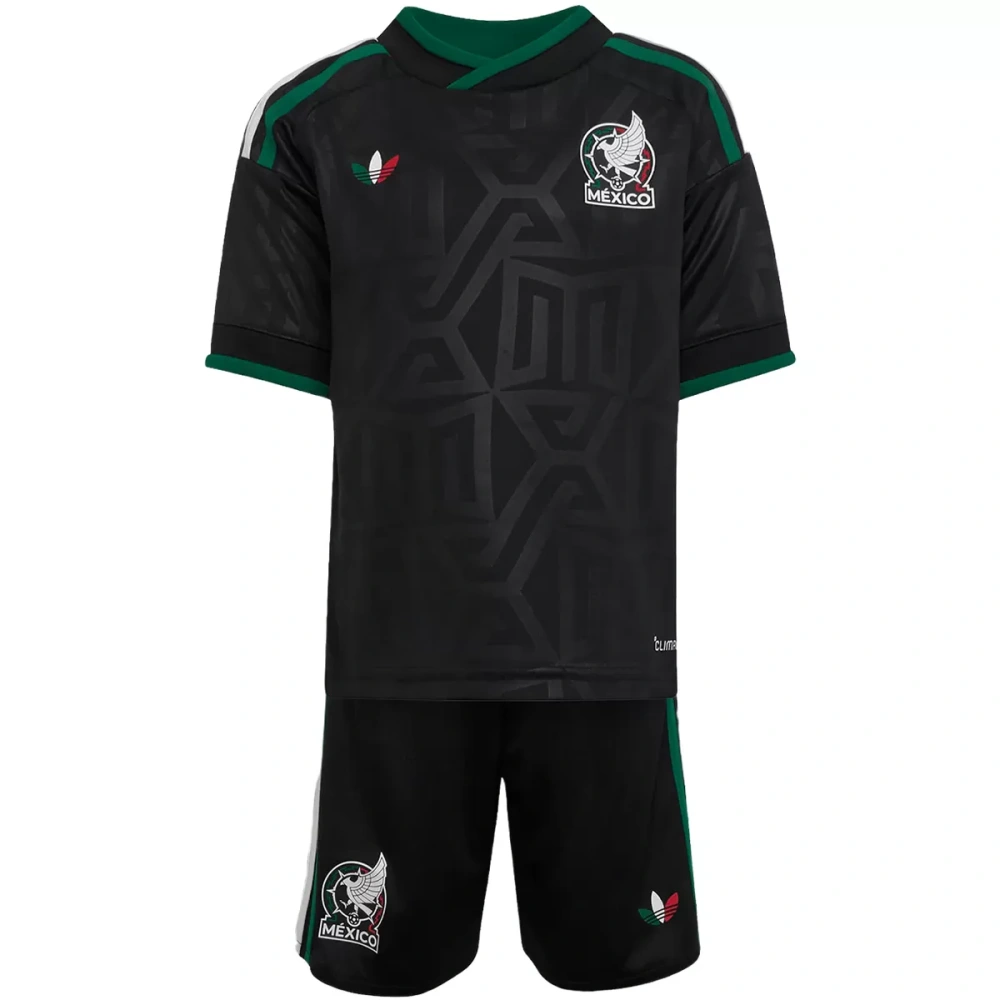 2026 Mexico World Cup Third Away Kids Kit Jersey+Shorts