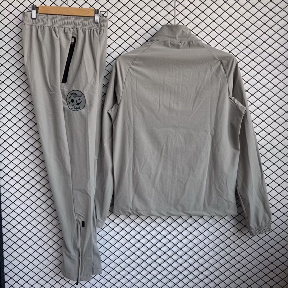 2026 Algeria Windbreaker Jackets Set-Grey