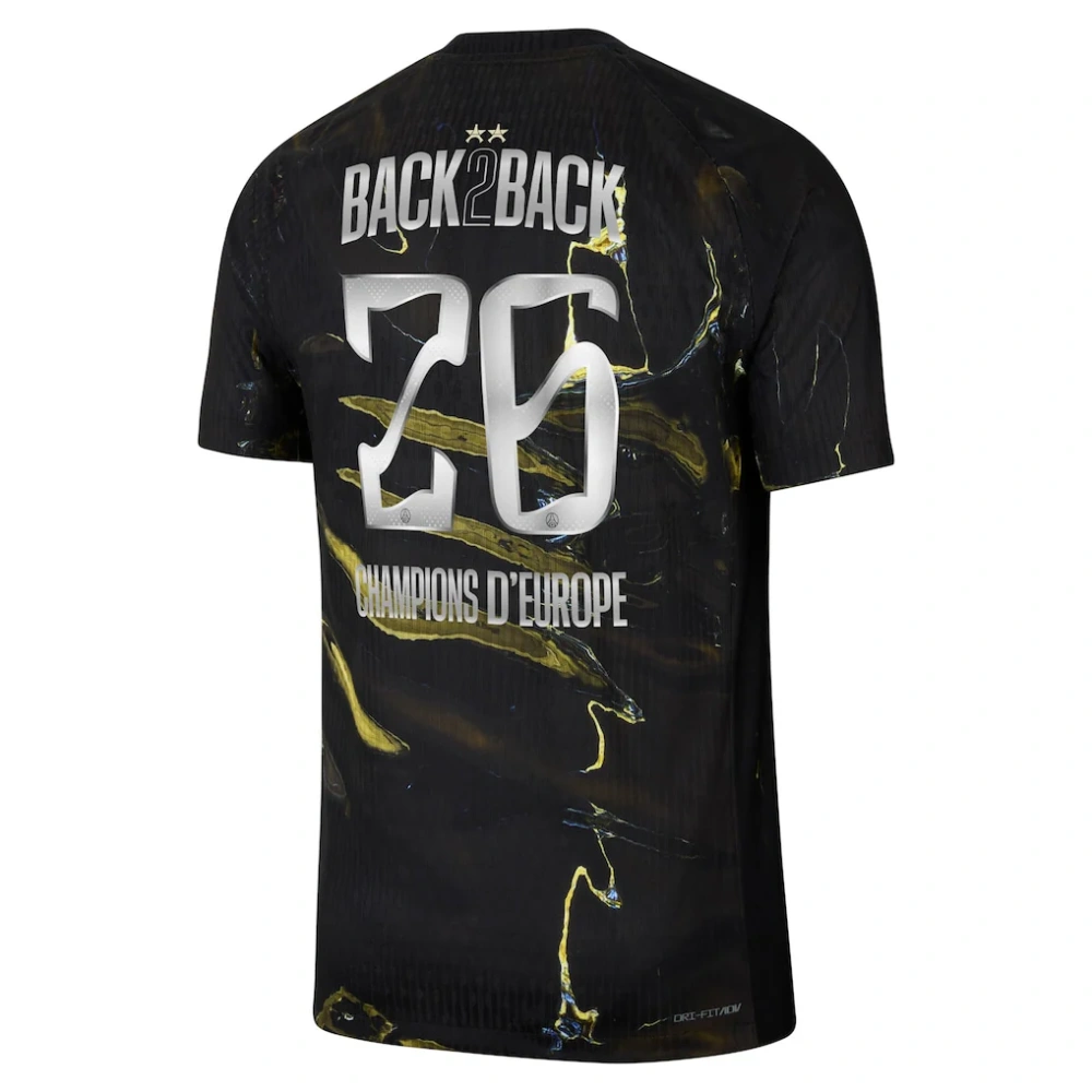 25-26 PSG Night Stadium BACK2BACK 2 Star 26 Soccer Jersey