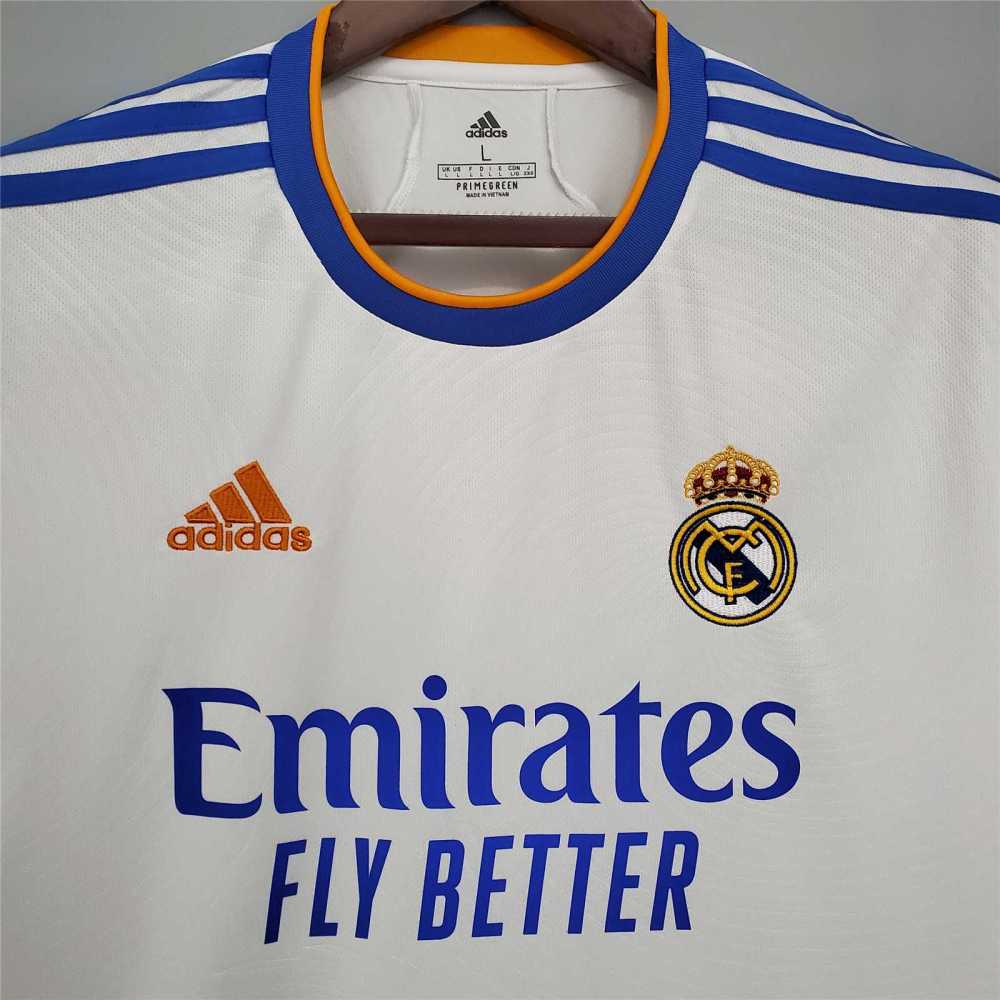 21-22 Real Madrid Home Soccer Jersey