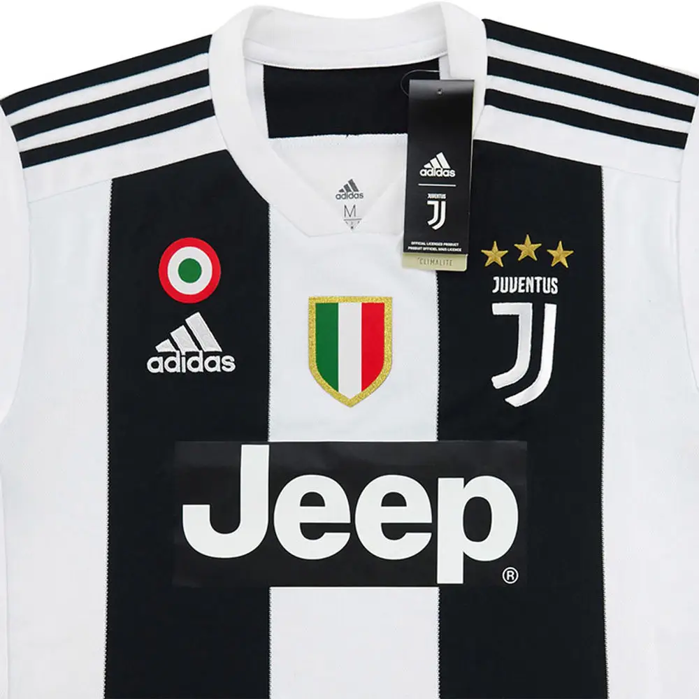 18-19 Juventus Retro Jersey Home