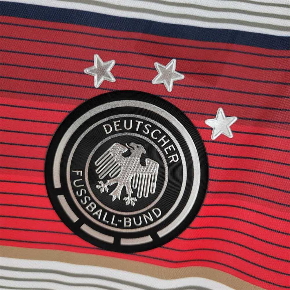 2014 Germany World Cup Home Retro 3 Stars Jersey