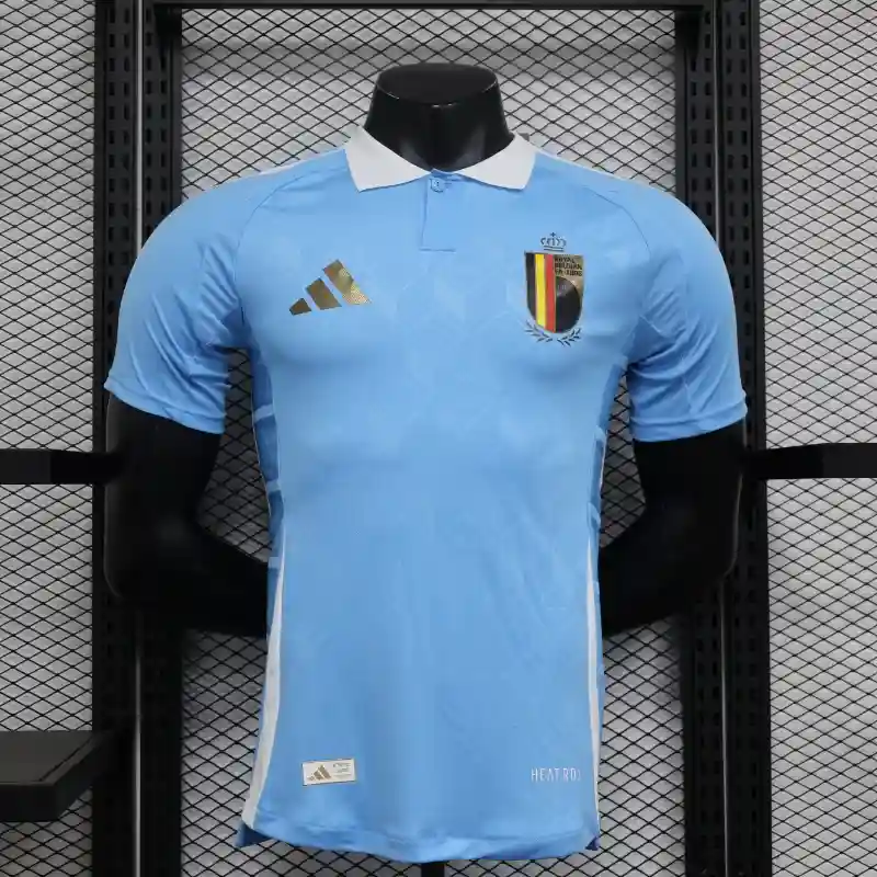 2024 Belgium Euro Cup Away Jersey Player Version
