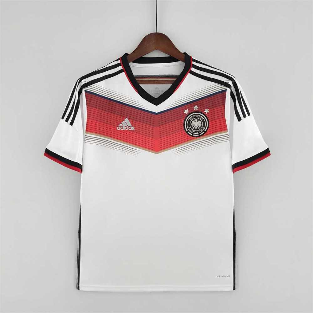 2014 Germany World Cup Home Retro 3 Stars Jersey