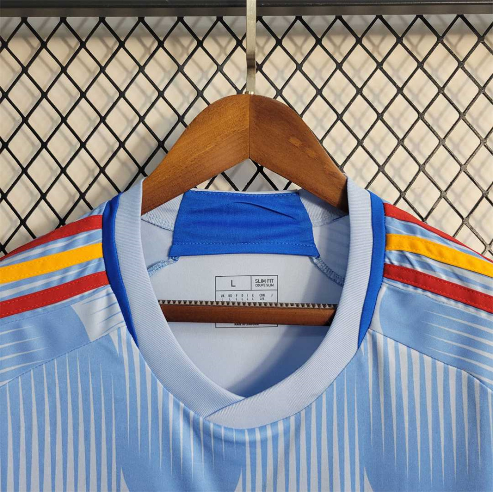 2022 Spain World Cup Away Fan Edition Soccer Jersey