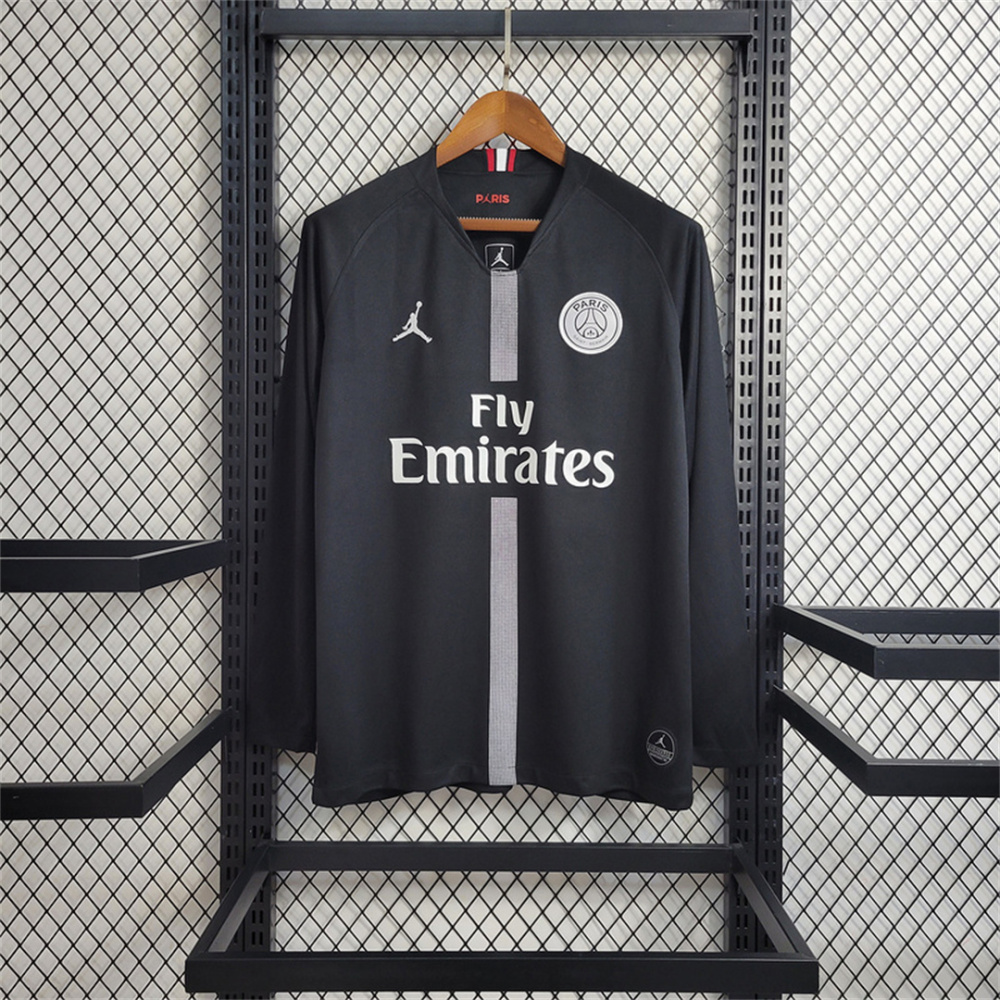 18-19 Paris Saint-Germain Black Champions League Long sleeve