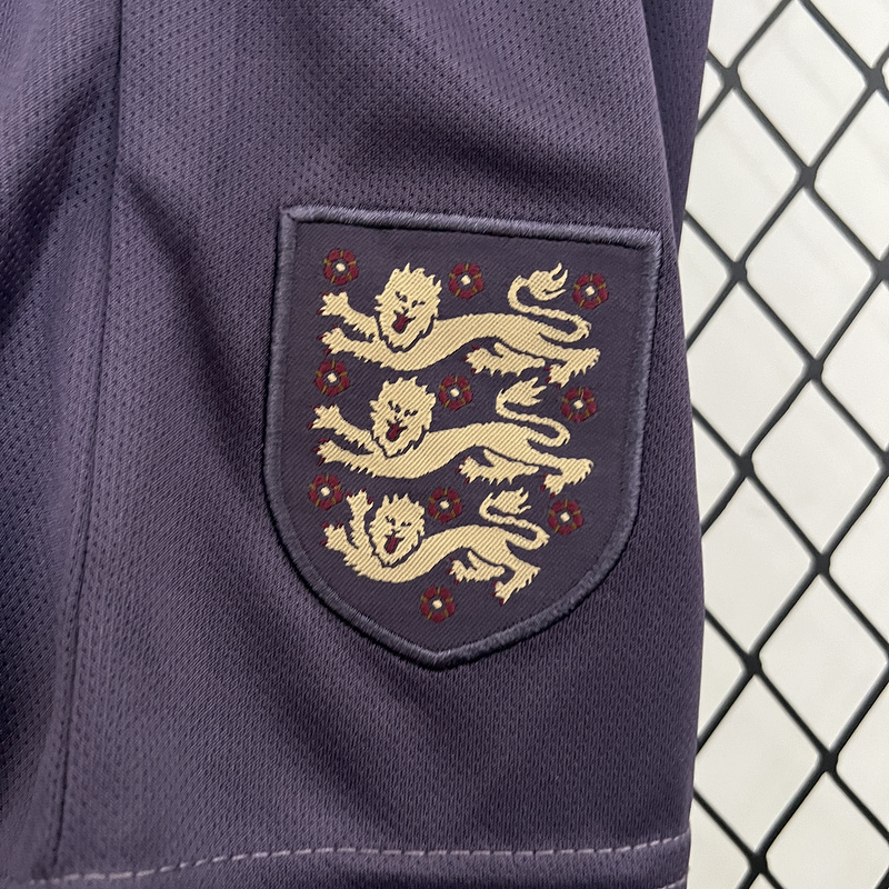 2024 England Euro Cup Away Kids Kit Jersey+Shorts