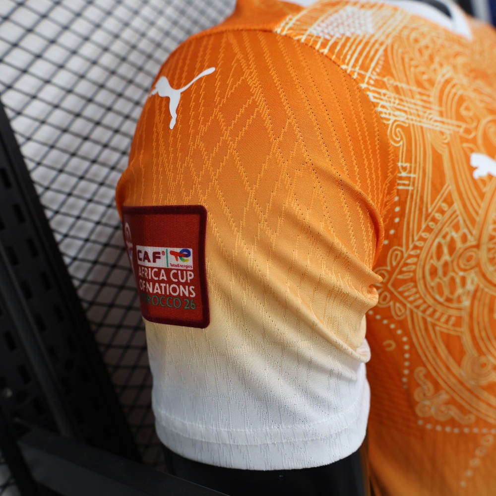 2026 Ivory Coast Pre-match Home World Cup Soccer Jersey Player Version