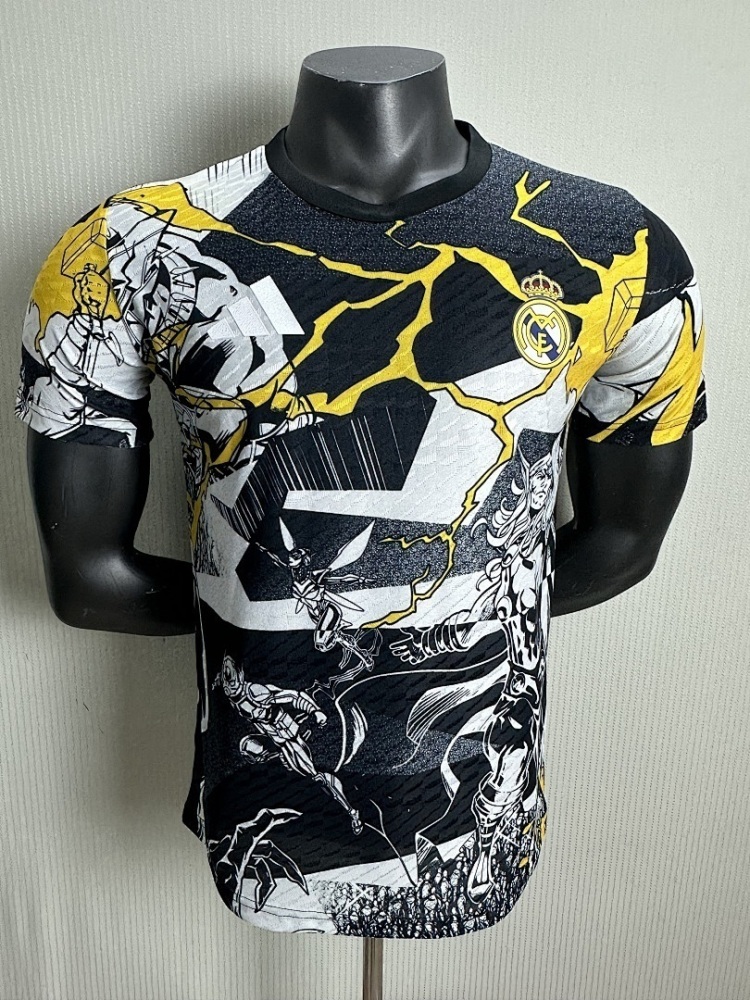 25-26 Real Madrid Marvel Soccer Jersey Special Edition