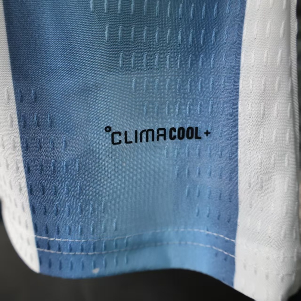 2026 Argentina Home World Cup Player Version Soccer Jersey