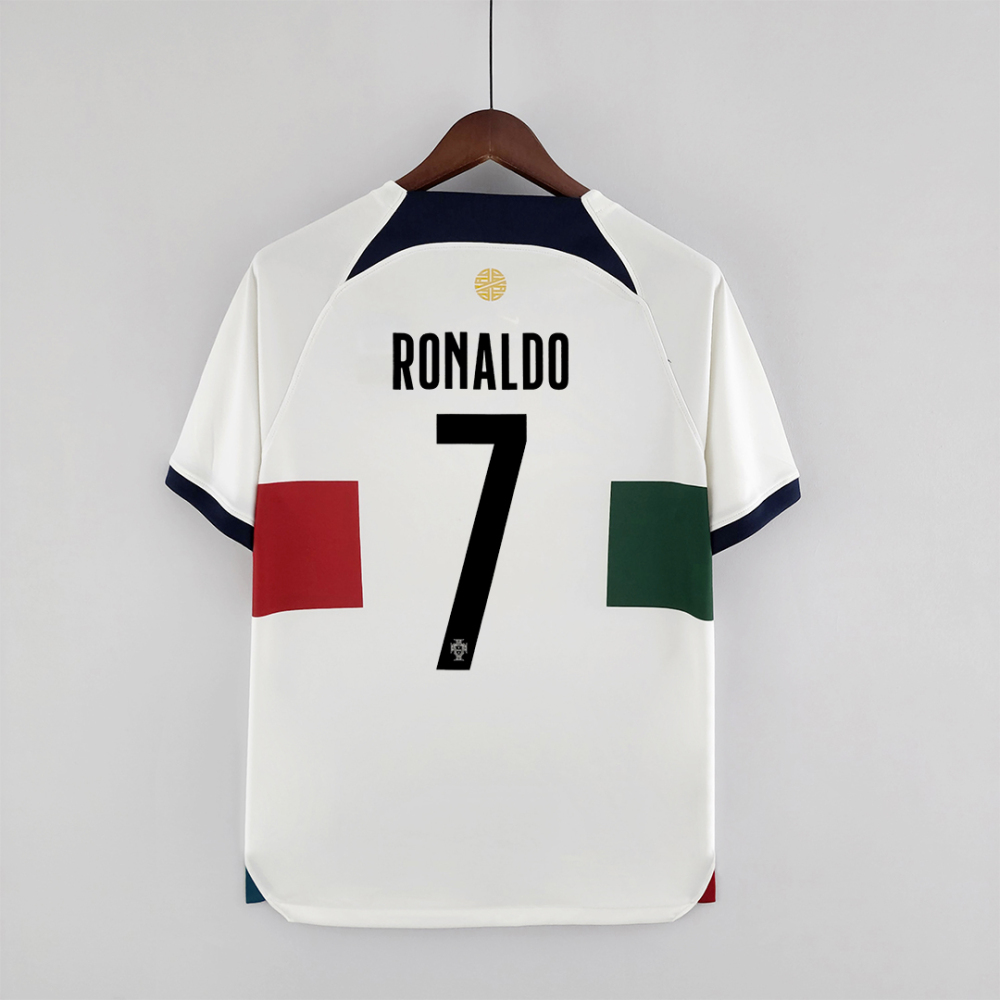 2022 Portugal   World Cup Away Fan Edition Soccer Jersey
