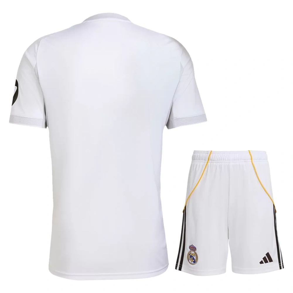 25-26 Real Madrid Home Soccer Kit Jersey+Shorts