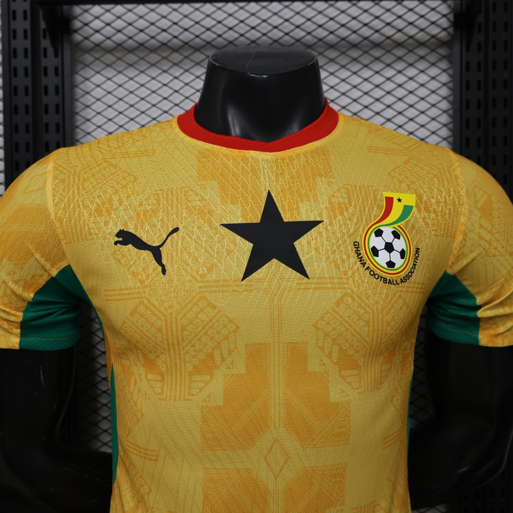 2026 Ghana Away World Cup Soccer Jersey Player Version