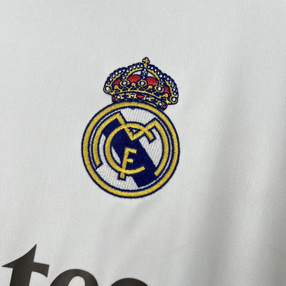 25-26 Real Madrid Home Soccer Jersey Long Sleeve
