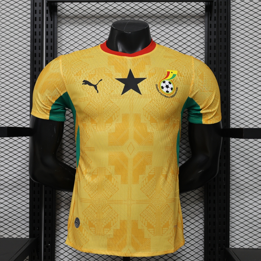 2026 Ghana Away World Cup Soccer Jersey Player Version