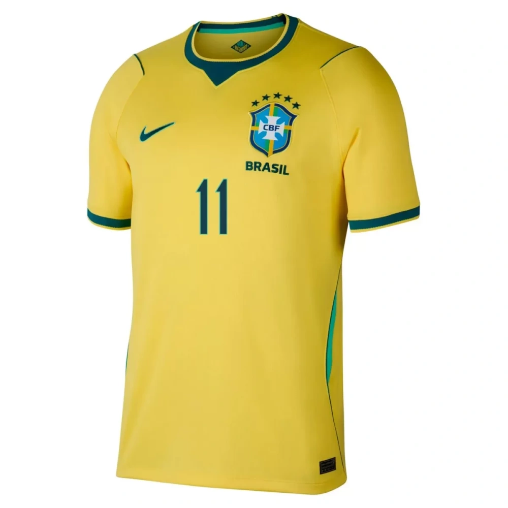 RAPHINHA #11 Brazil Home Jersey World Cup 2026