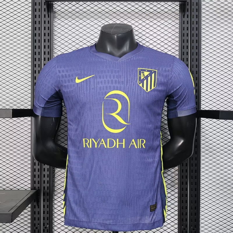 25-26 Atletico Madrid Away Soccer Jersey Player Edition