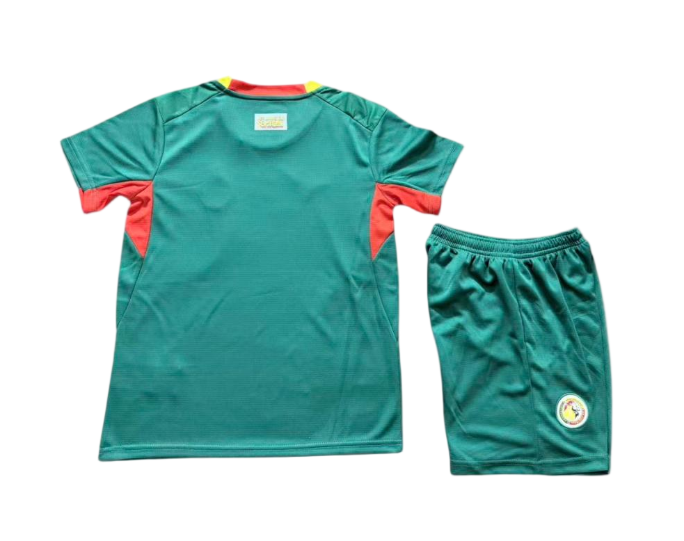 2026 Senegal Away World Cup Soccer Kids Kit Jersey+Shorts