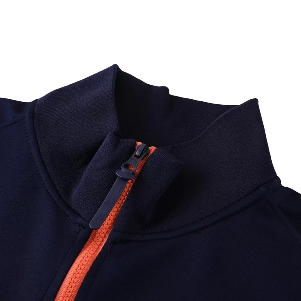 25-26 Barcelona Training Tracksuit Kit(Jacket+Pants) Navy&Orange