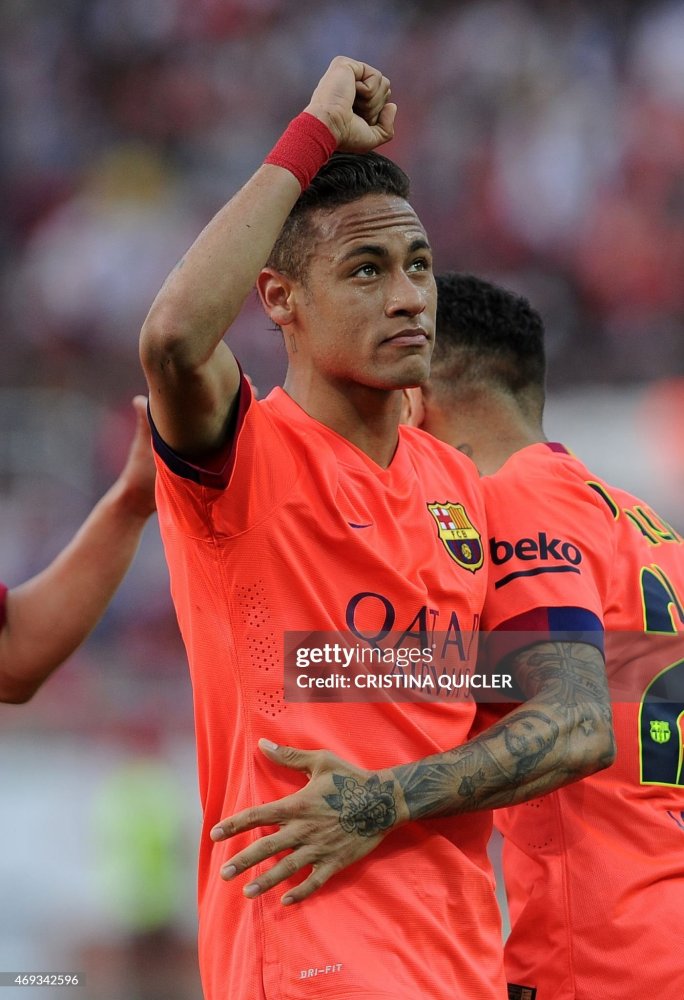 14-15 Barcelona Away Retro Jersey Player Version Pink